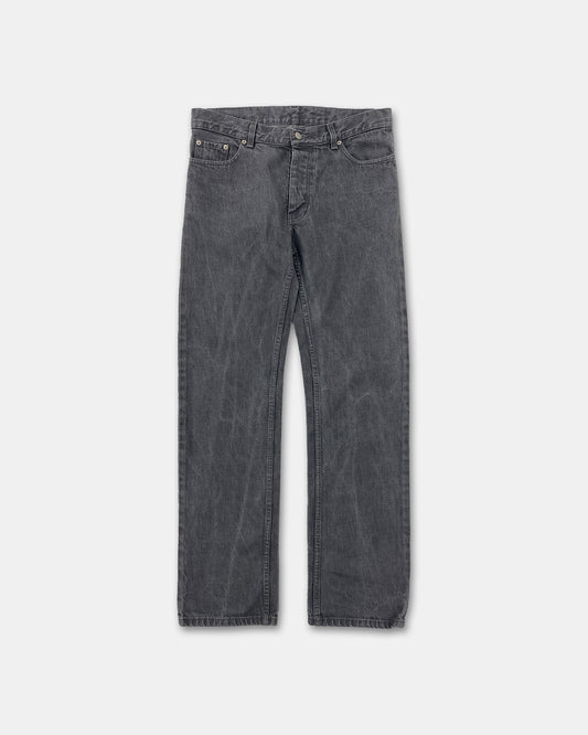 Helmut Lang 1999 Boot Cut Classic Denim Grau 