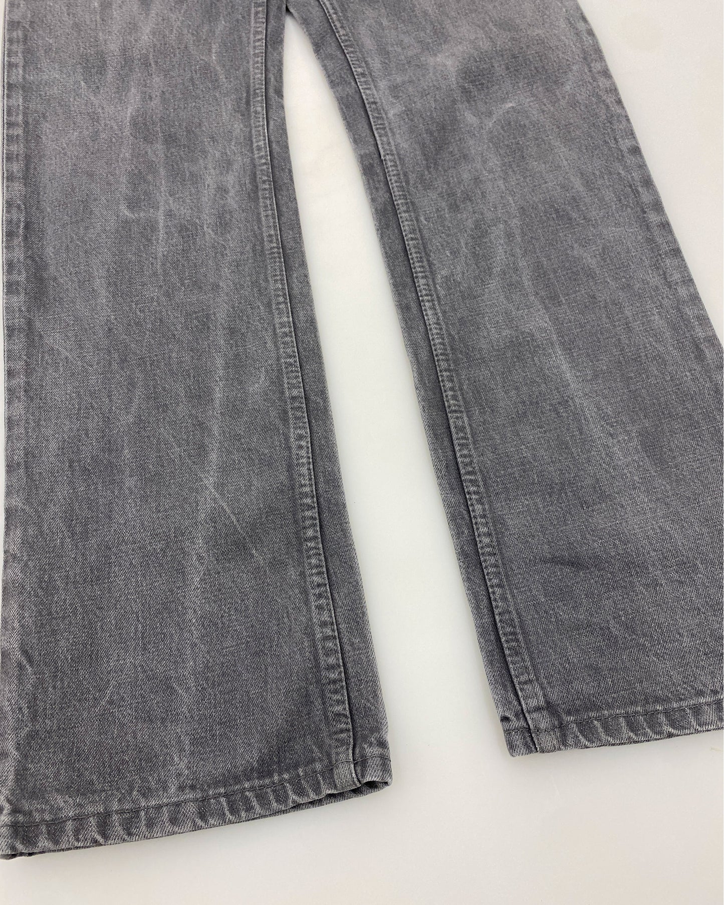 Helmut Lang 1999 Boot Cut Classic Denim Grau 