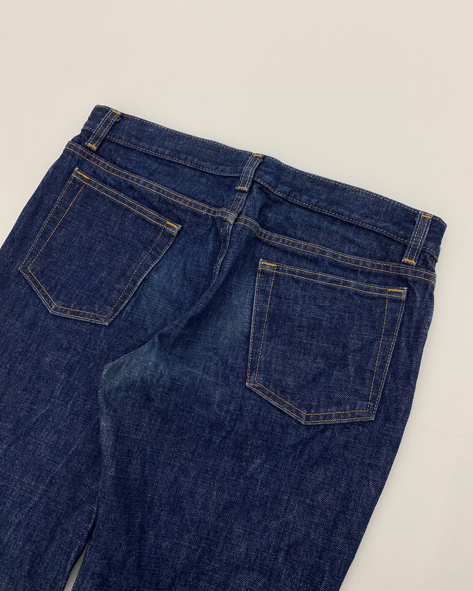 Helmut Lang 2000s Low Waist Boot Cut Contour Fit Classic Denim