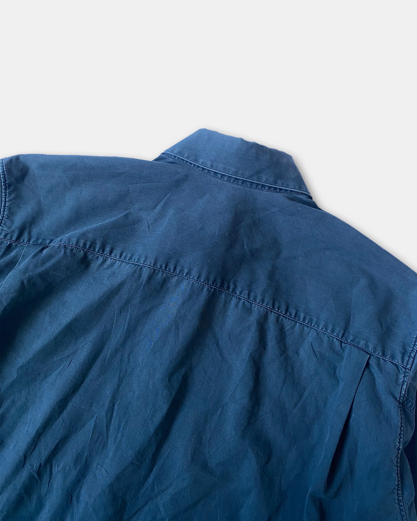 Helmut Lang 1990s Chest Pocket Classic Shirt Navy