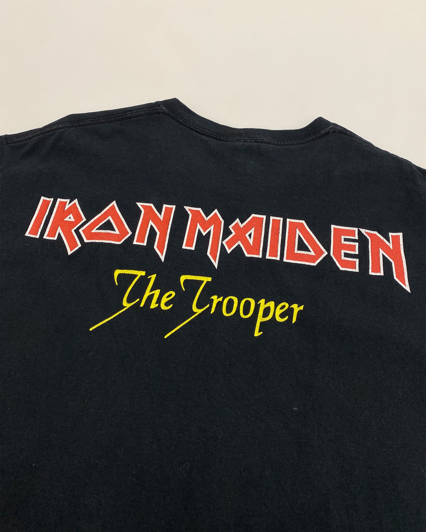 Iron Maiden 2010s The Trooper Band T-Shirt Black