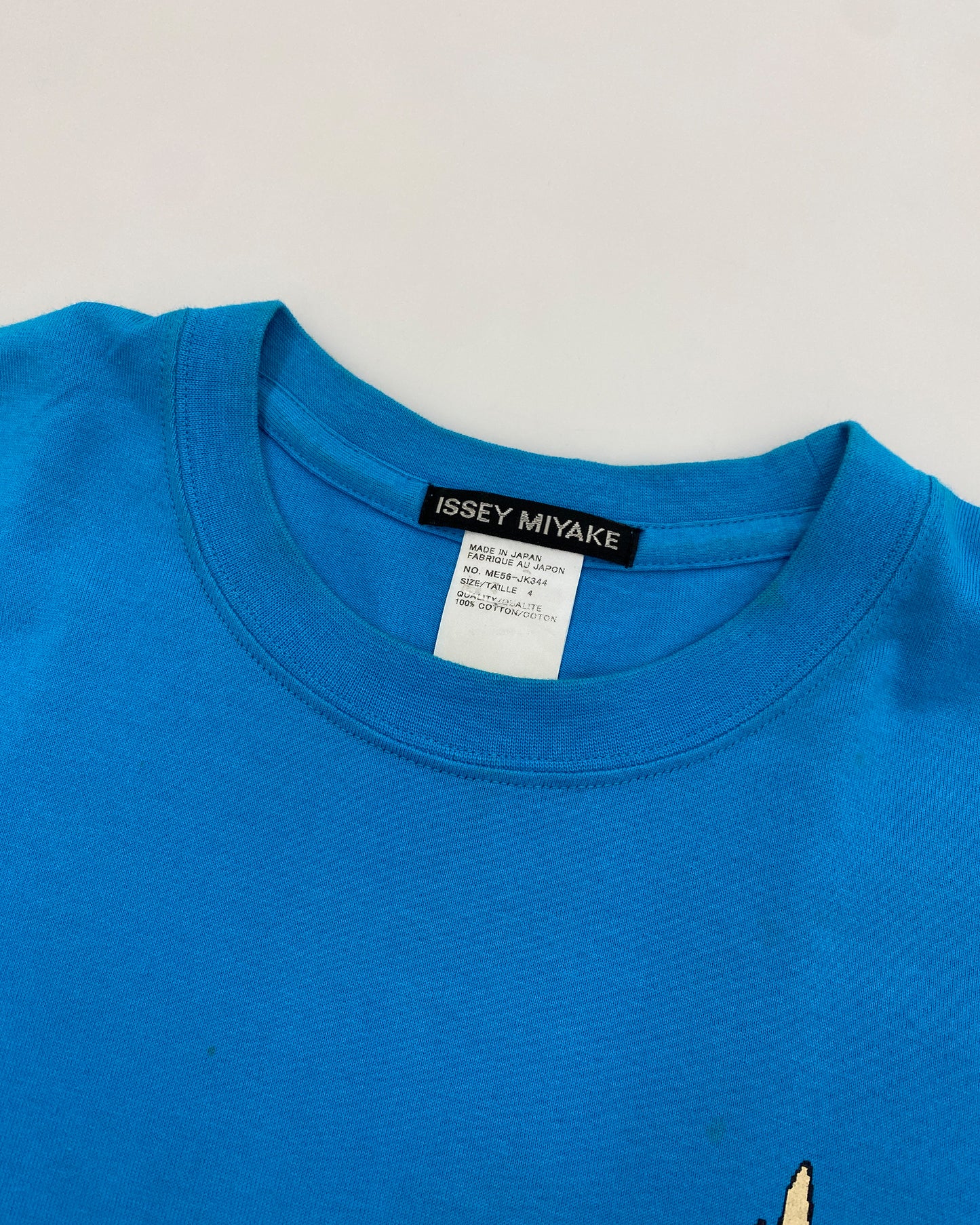 Issey Miyake AW1995 Swimmer T-Shirt Cyan