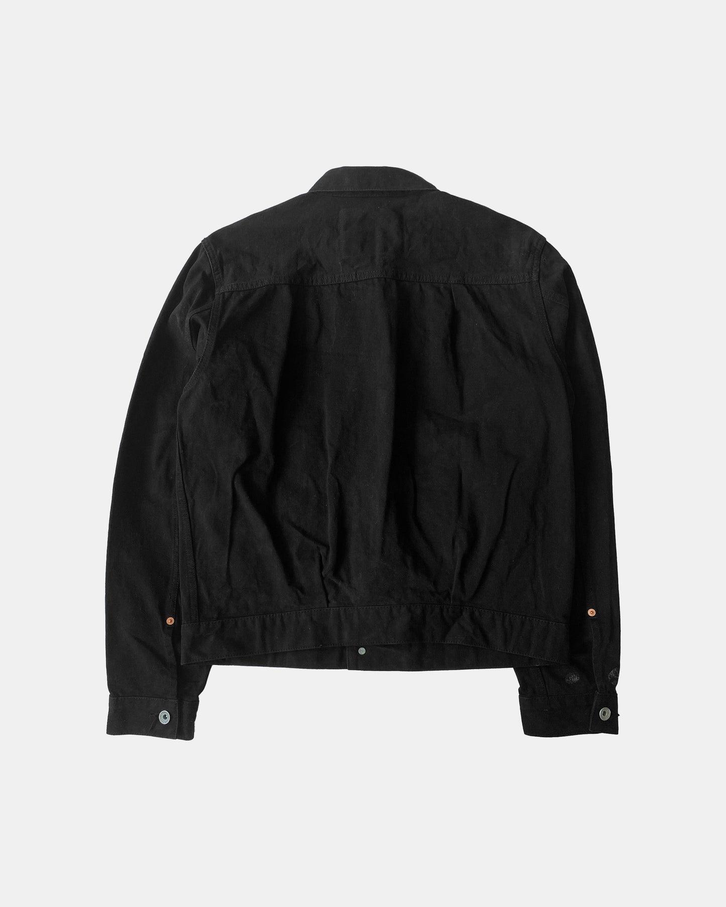 Iron Heart 2000s Type 2 Selvedge Denim Jacket Black