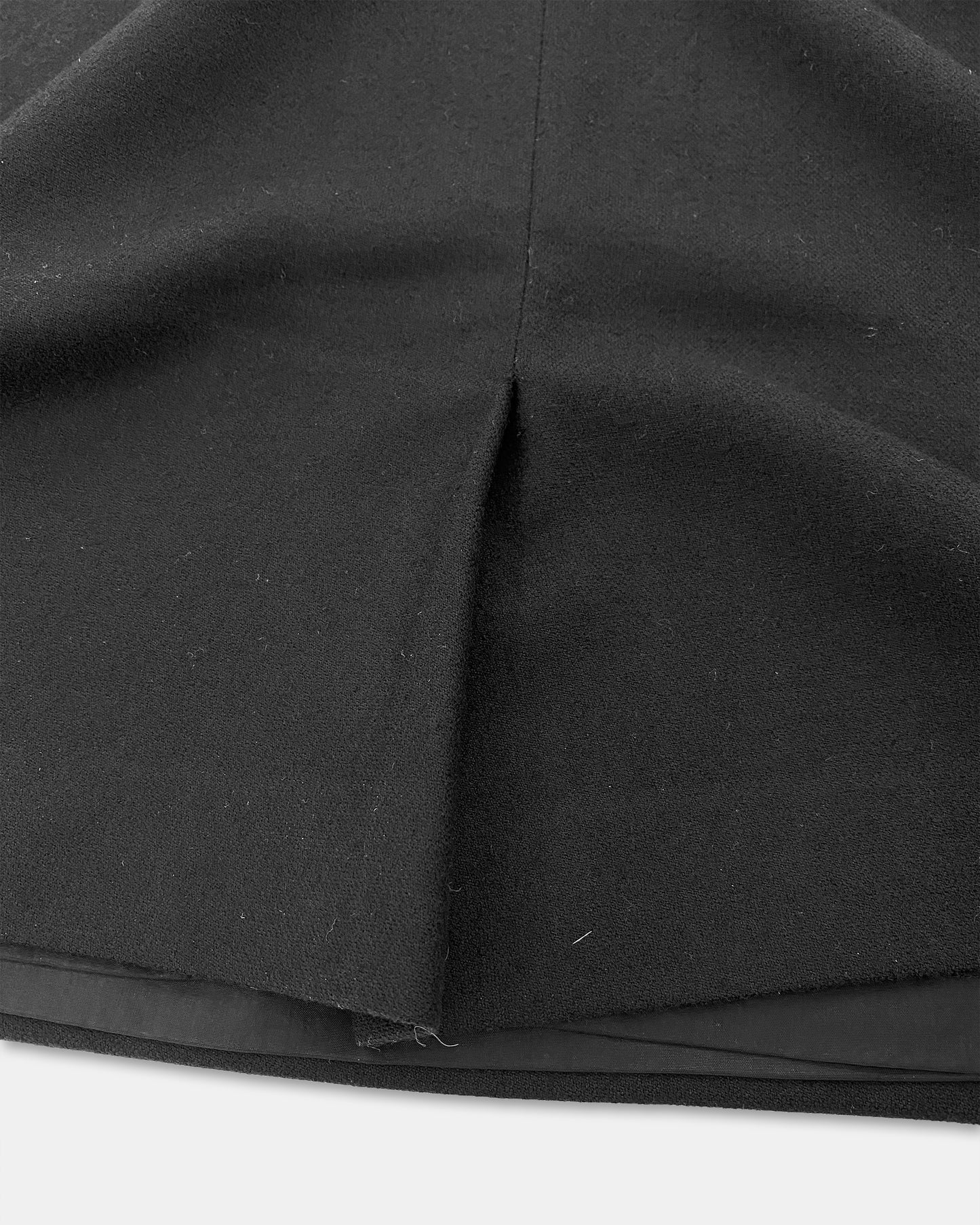 Jil Sander 1990er Wollrock Schwarz 