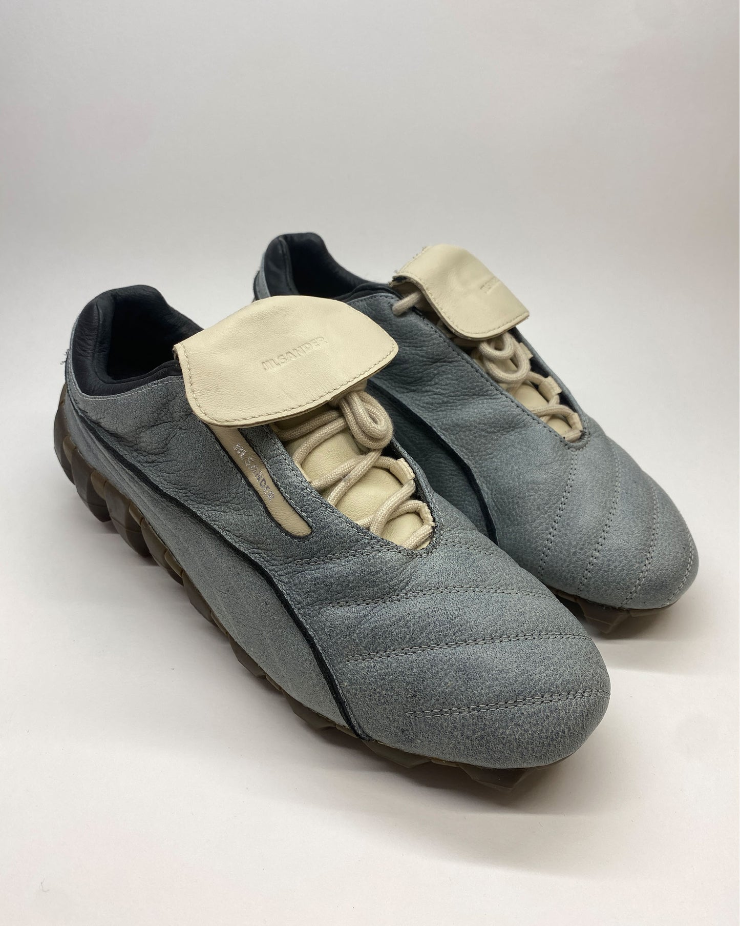 Jil Sander x Puma 2002 Spike Turfs Sneaker Steinblau 