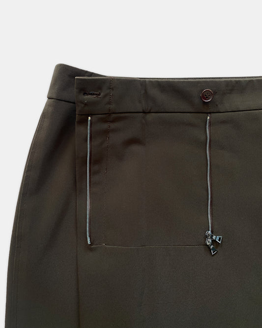 Jil Sander 2000s Skirt Brown