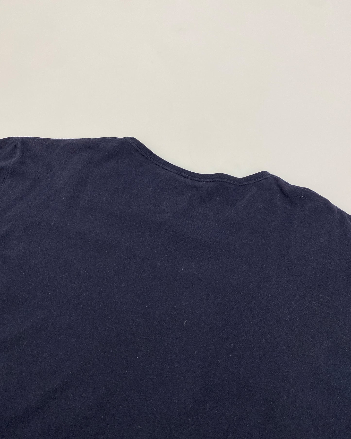 Jil Sander 1990er Basic T-Shirt Marine