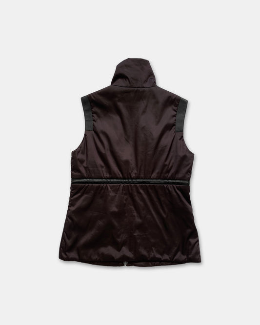 Jil Sander 1990s Zipp Vest Purple