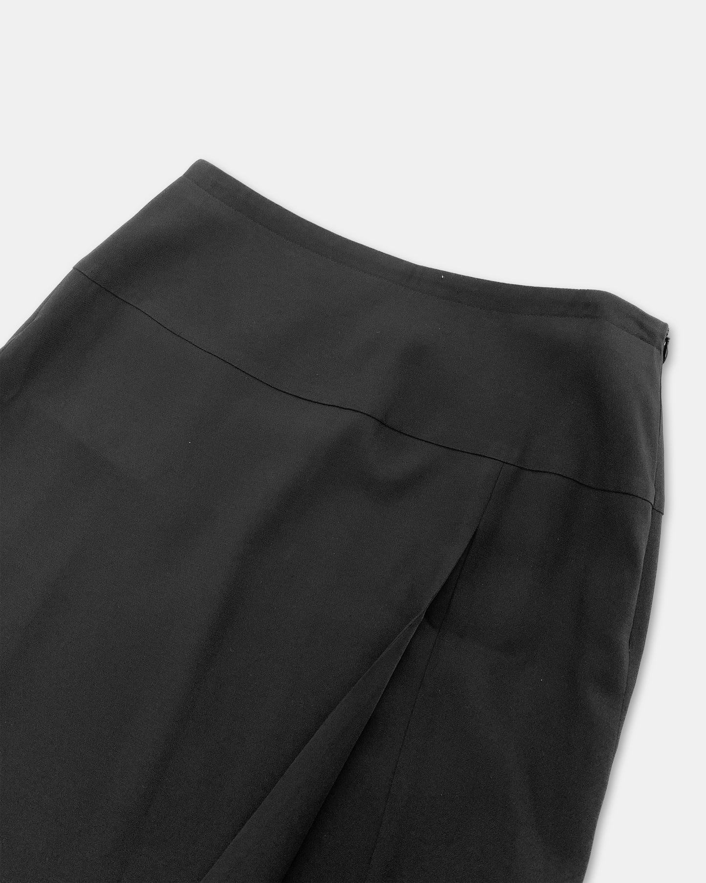 Joop! 1990s Wool Maxi Skirt Black