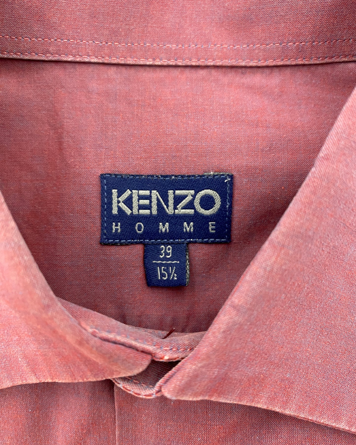 Kenzo Homme 1990s Shiny Shirt Purple