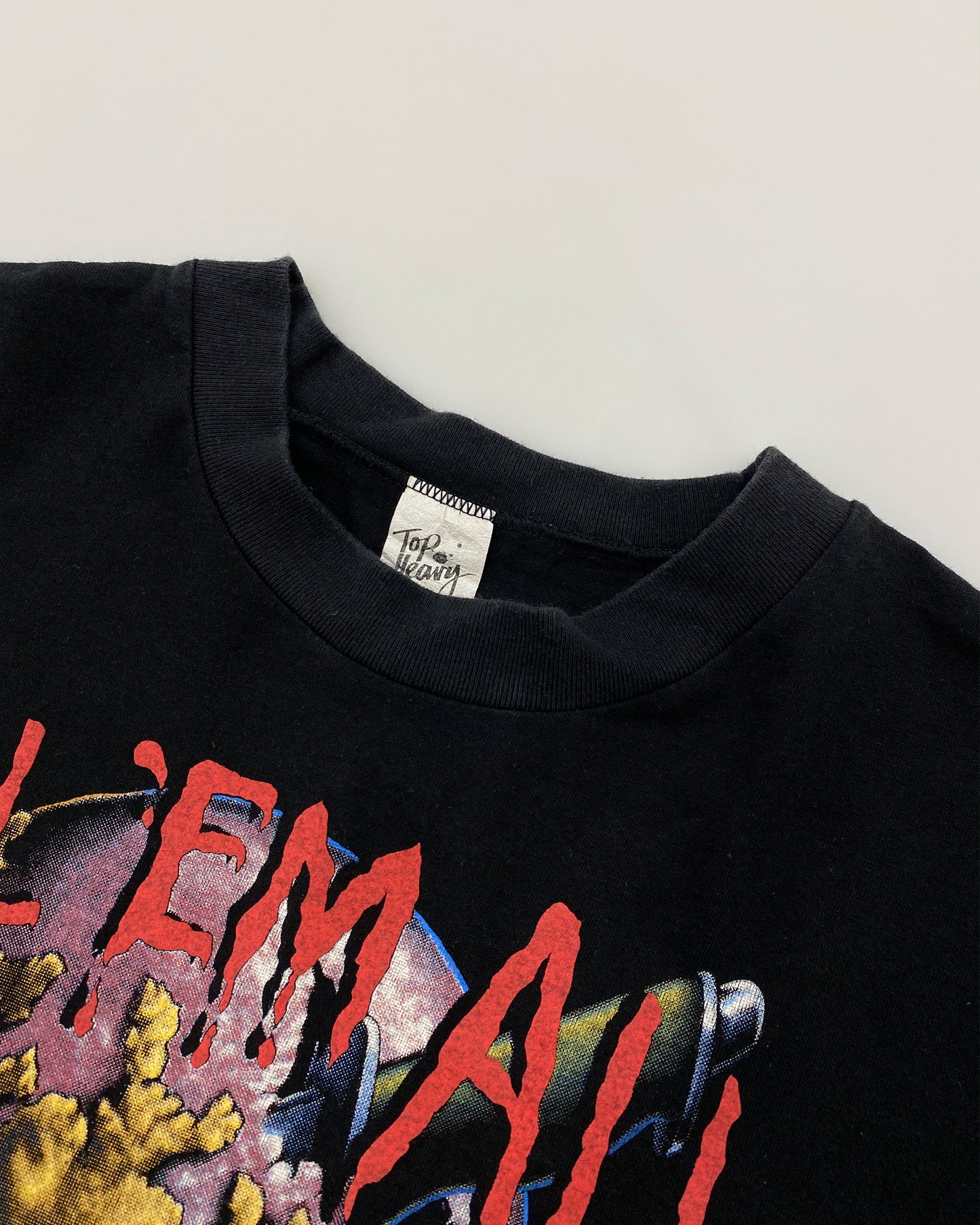 Vintage 1989 Kill 'Em All Metal Band Single Stitched T-Shirt Black