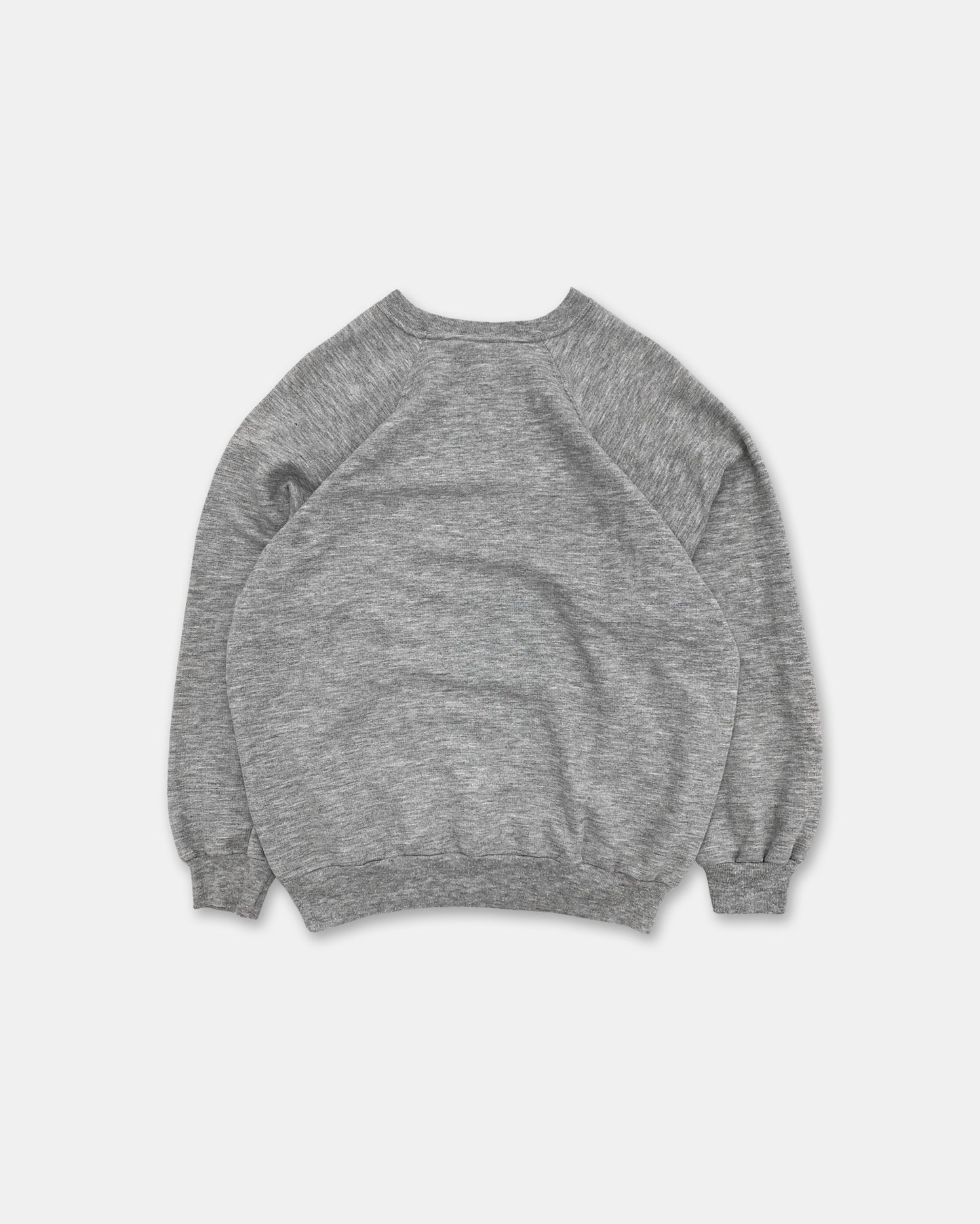 Lacoste Izod 1980s Raglan Logo Crewneck Heathergrey