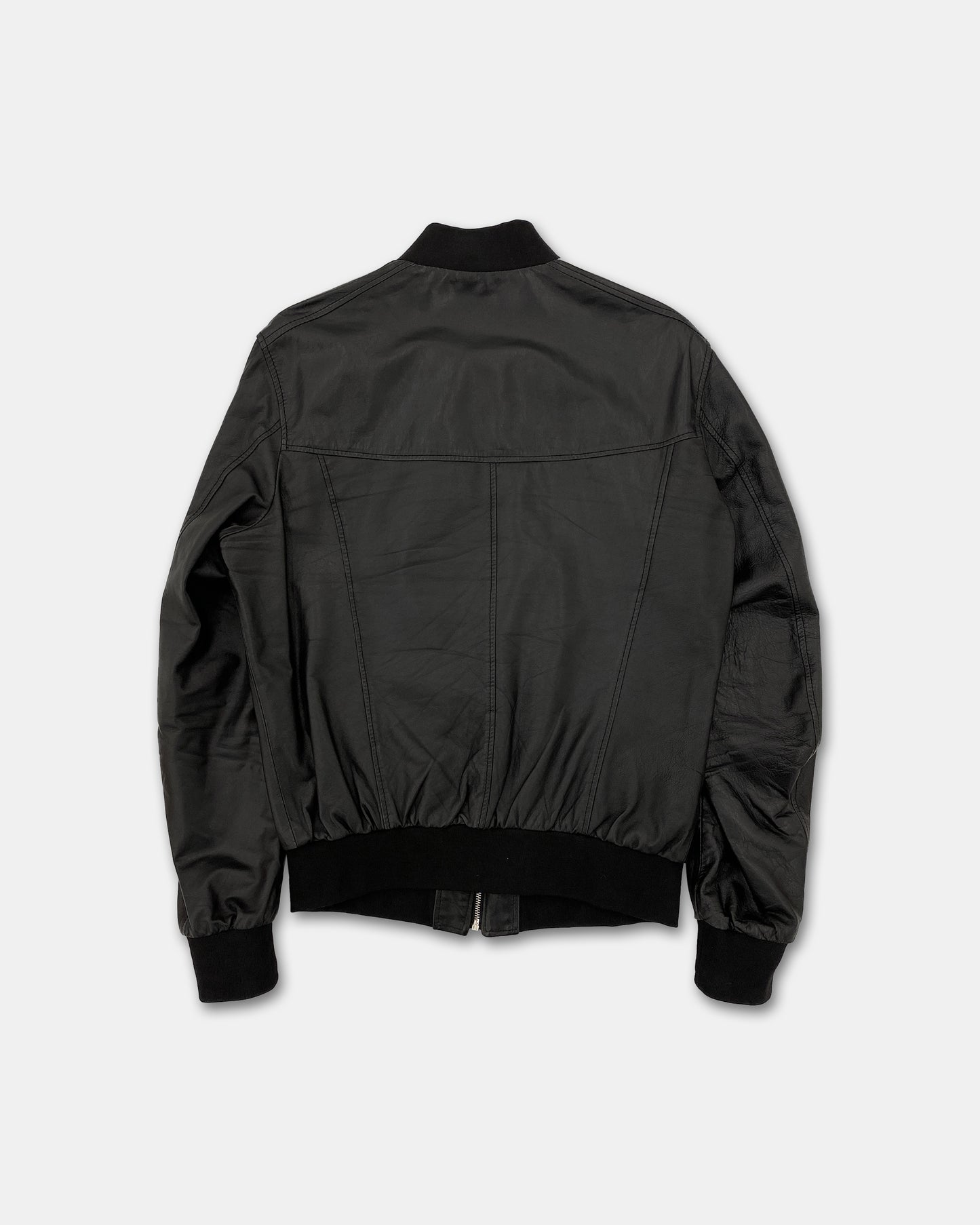 Karl Mommoo 2000s Leatherjacket Black