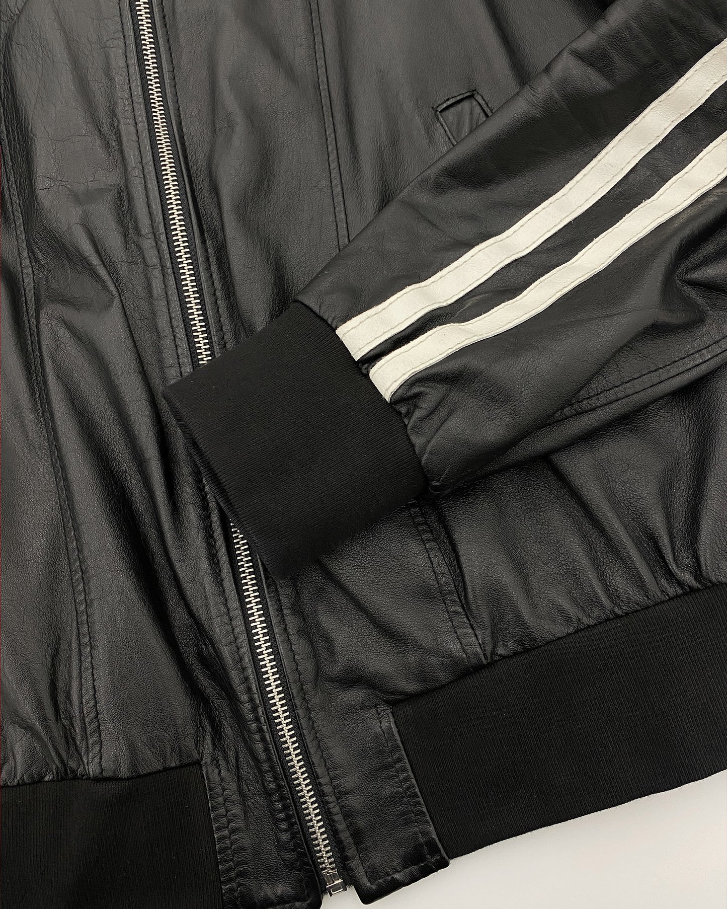 Karl Mommoo 2000s Leatherjacket Black