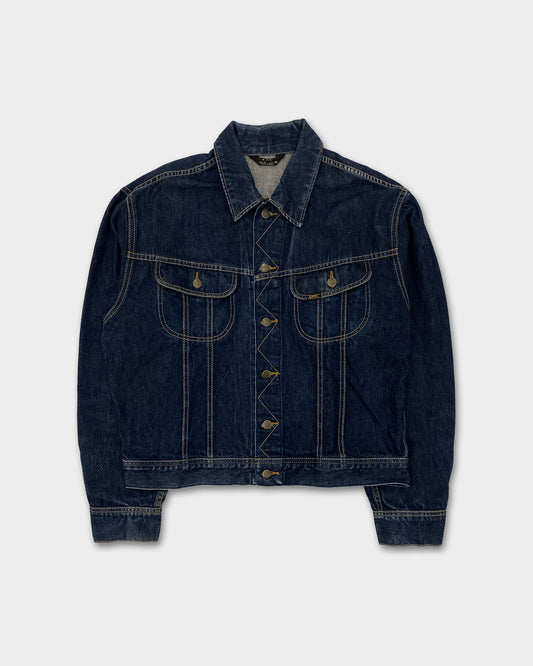 Lee Riders 1980s 101-J Denim Jacket Dark Blue