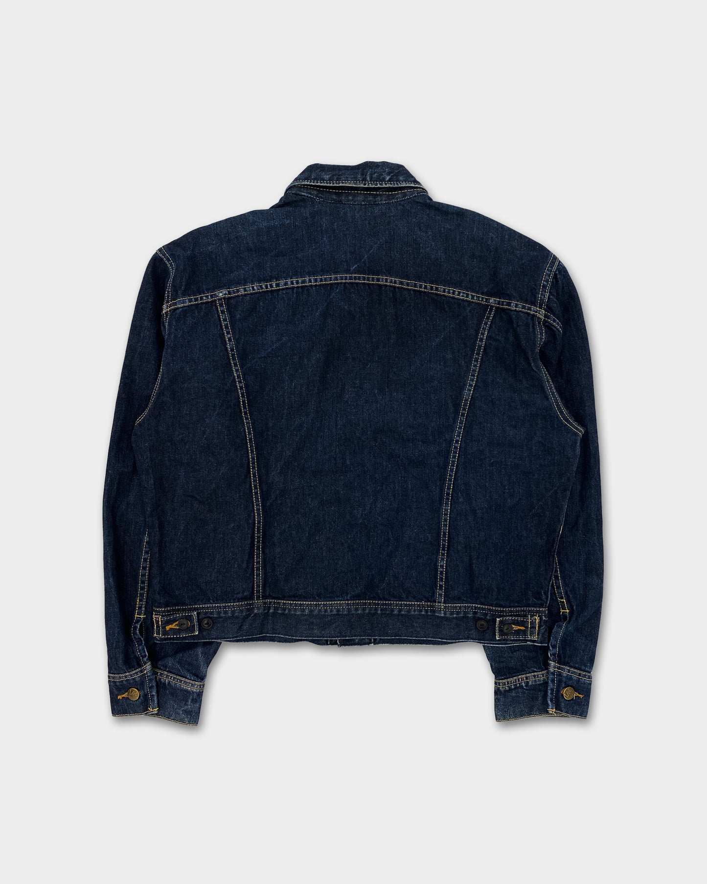 Lee Riders 1980s 101-J Denim Jacket Dark Blue