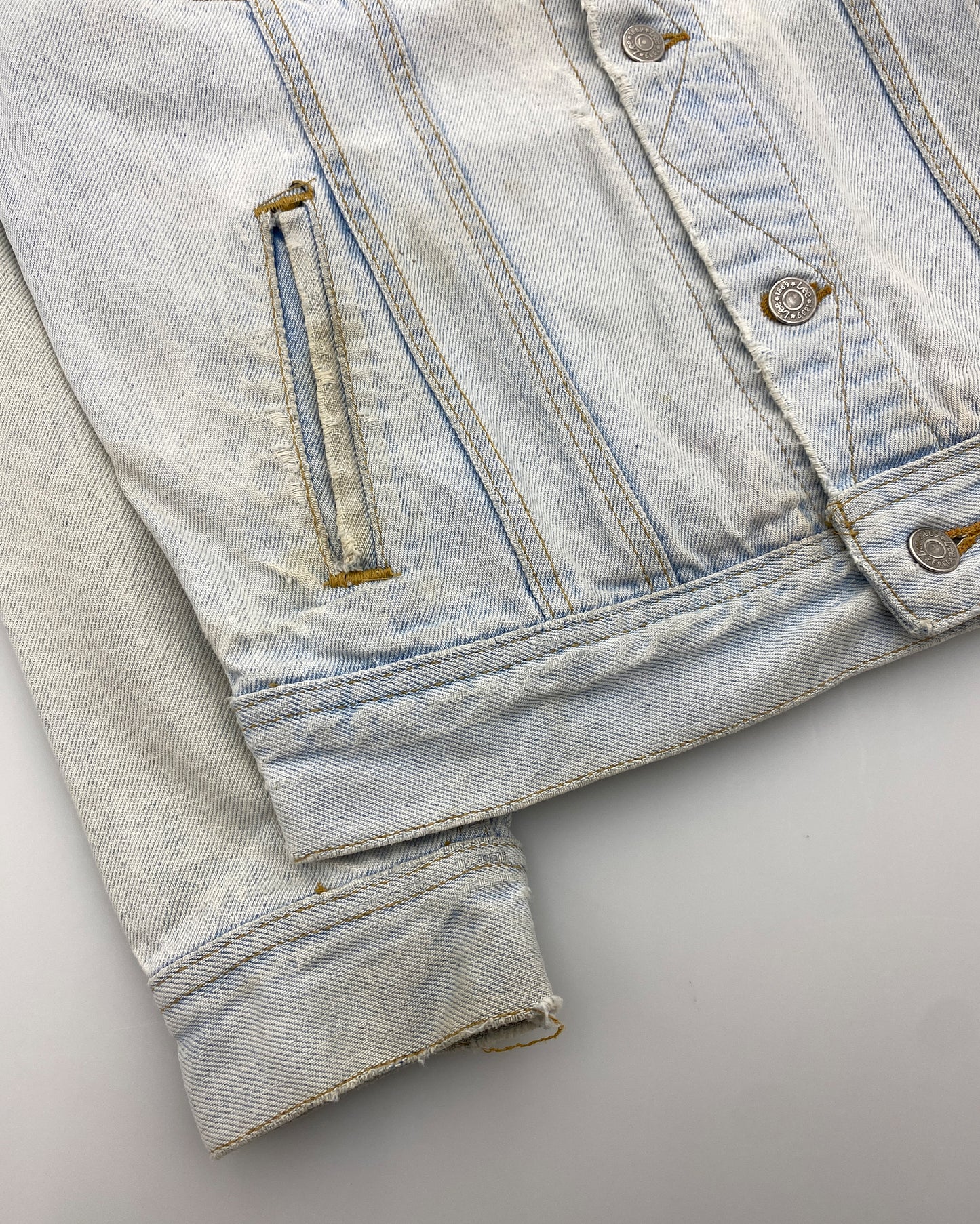 Lee 1990s Denim Jacket Light Blue