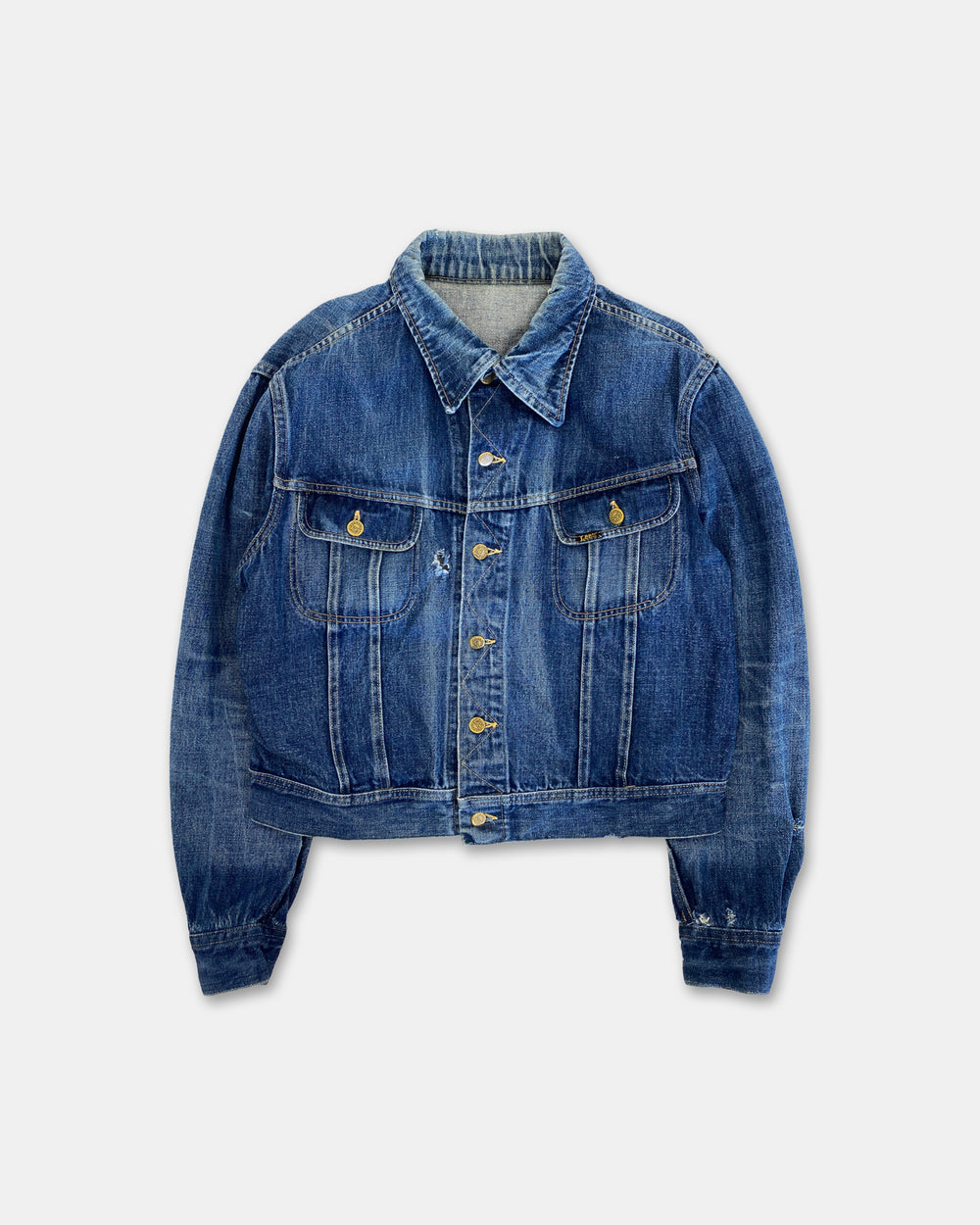 Lee 1980s Riders Denim Jacket Blue