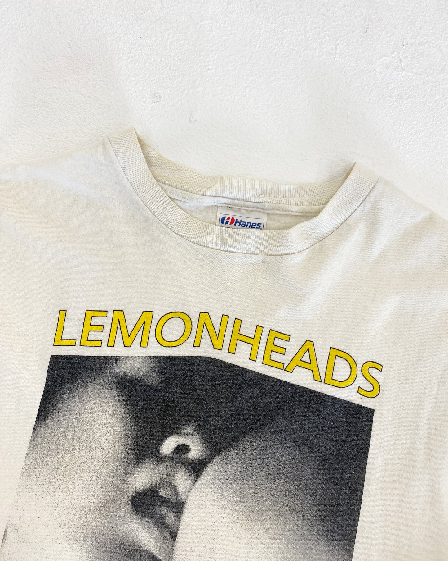 Vintage 1989 The Lemonheads Lick Band T-Shirt White