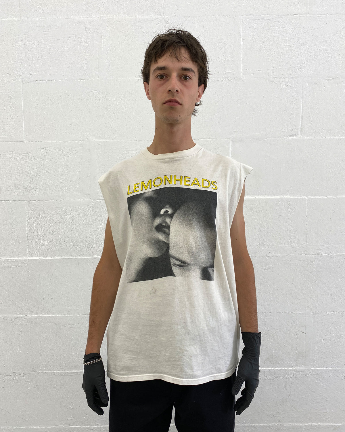 Vintage 1989 Cut Off The Lemonheads Lick Band Tanktop T-Shirt 