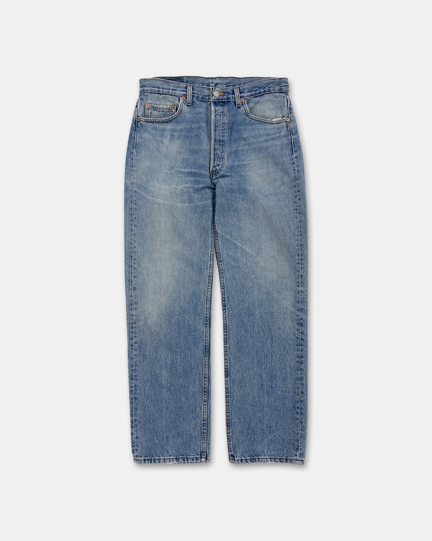 Levis 1990er 501 Denim Hellblau 