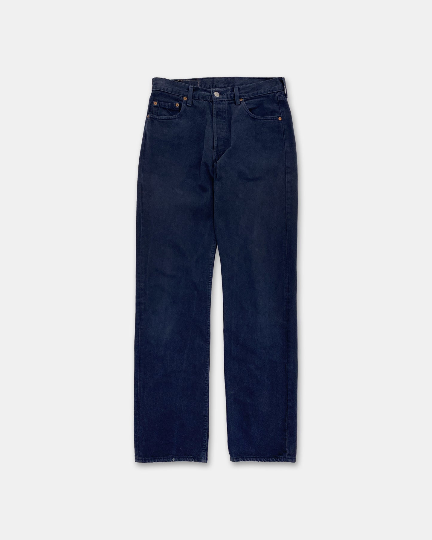 Levis 1990er 501 Denim Verblasstes Blau 