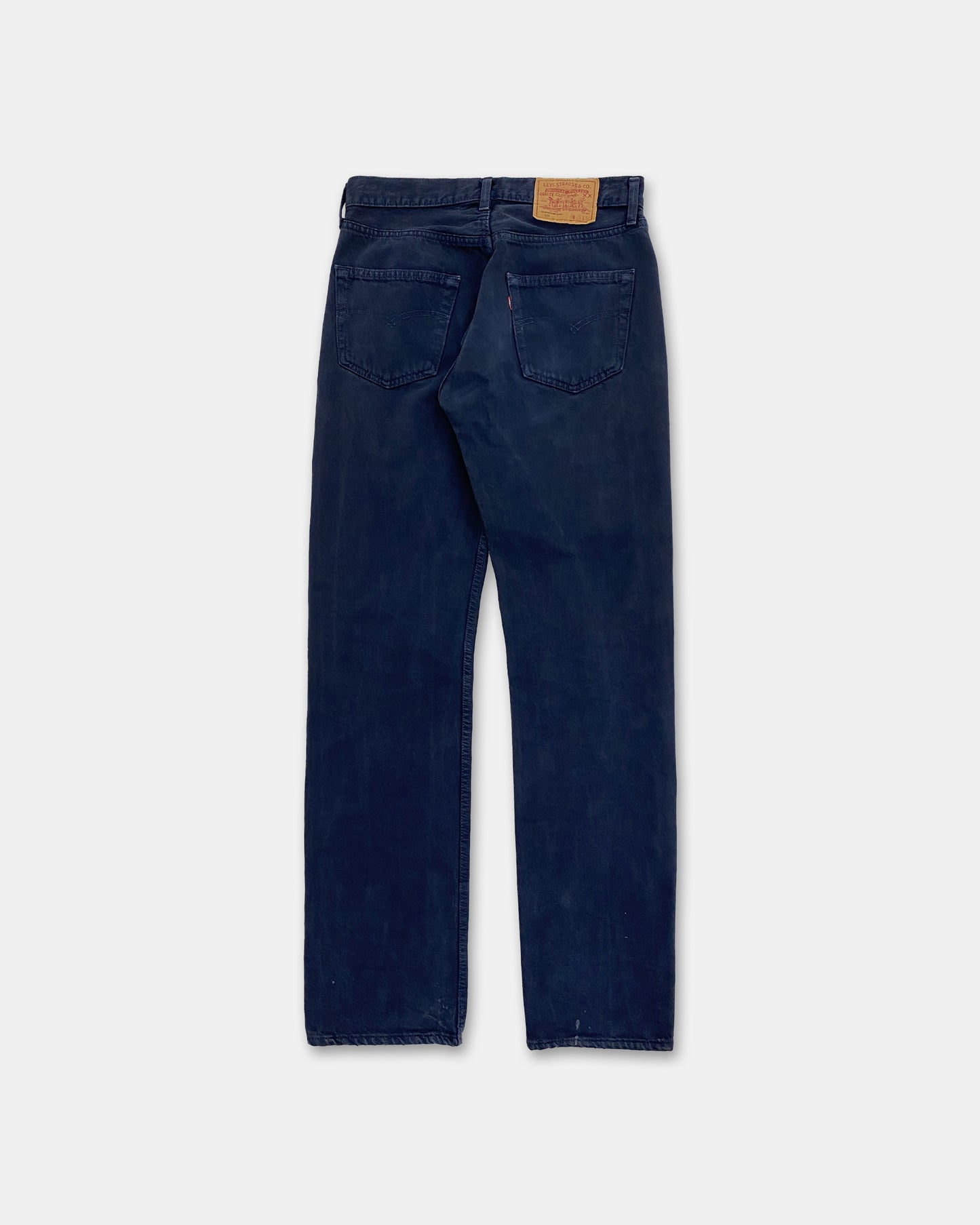 Levis 1990er 501 Denim Verblasstes Blau 