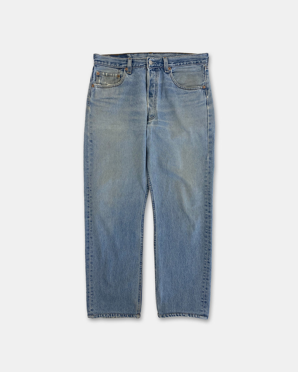 Levis 1990er 501 USA Denim Hellblau 