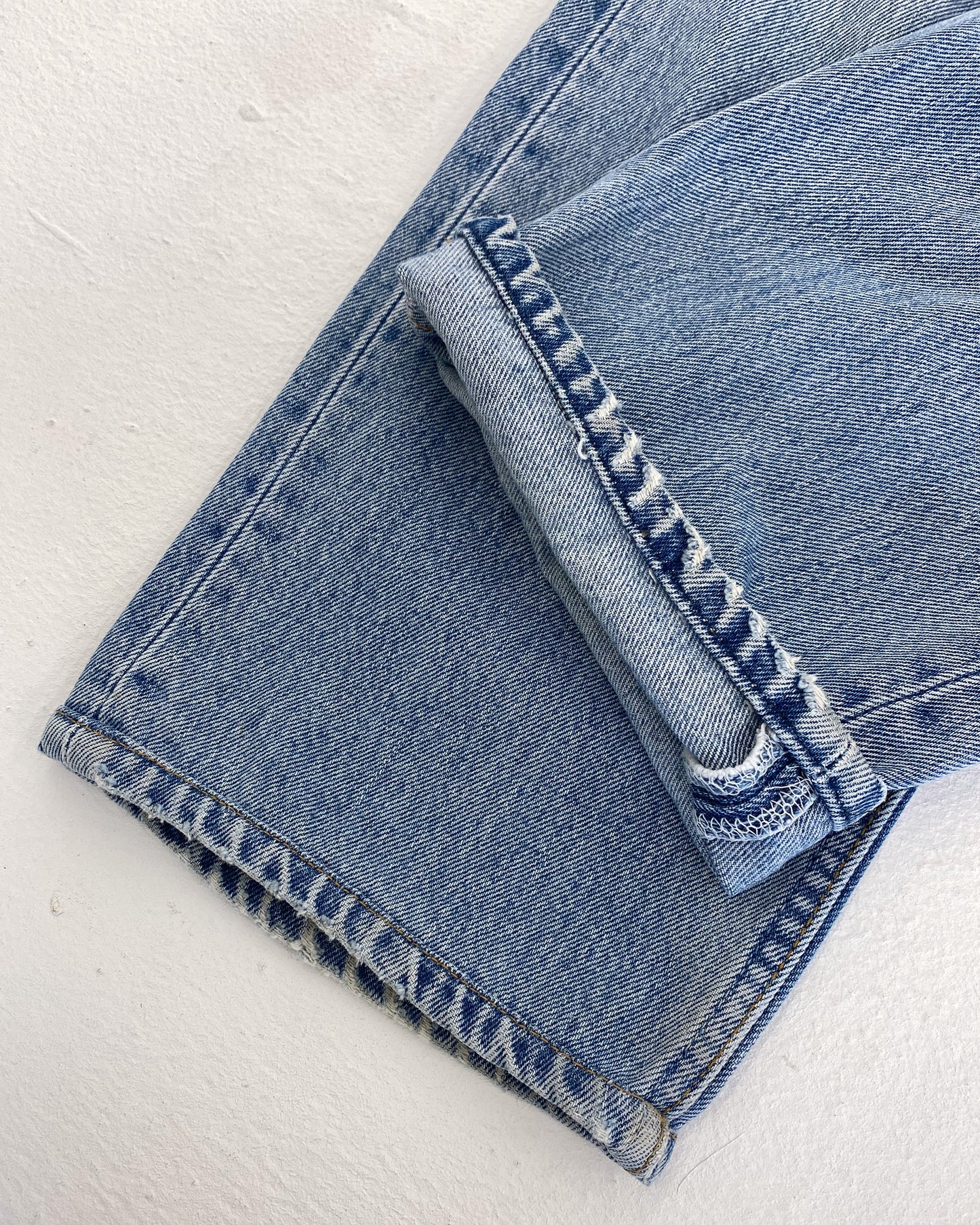 Levis 1990er 501 USA Denim Hellblau 