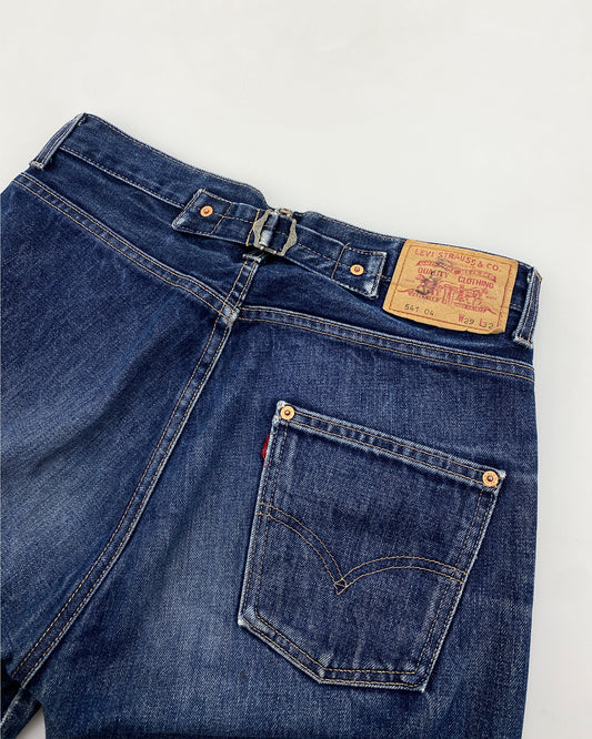 Levis 1990s 541 04 Single Pocket Buckleback Denim Blue