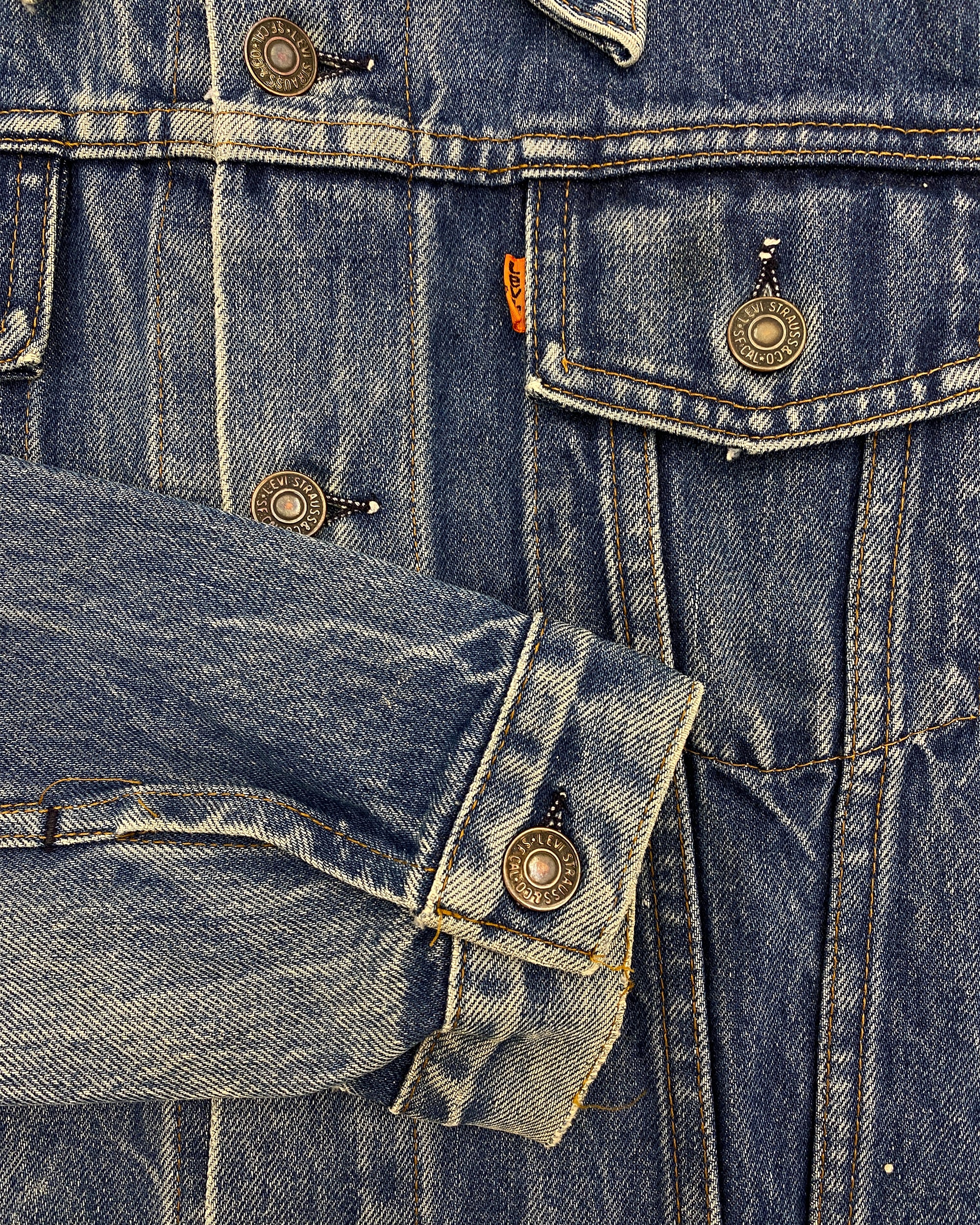 Levis 1977 Type 3 Orange Tab Denim Jacket Blue – Knud Peters