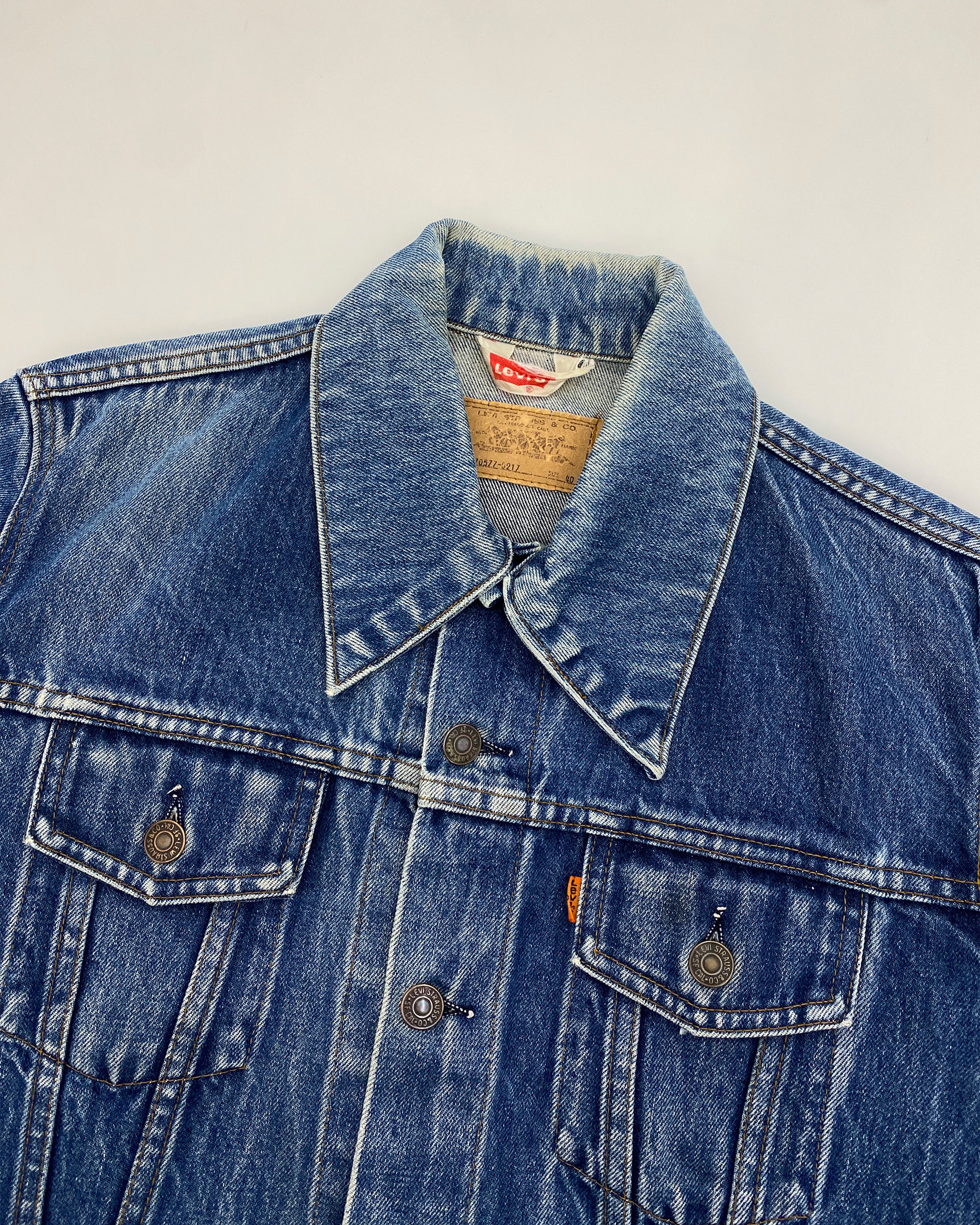 Levis 1977 Type 3 Orange Tab Denim Jacket Blue – Knud Peters