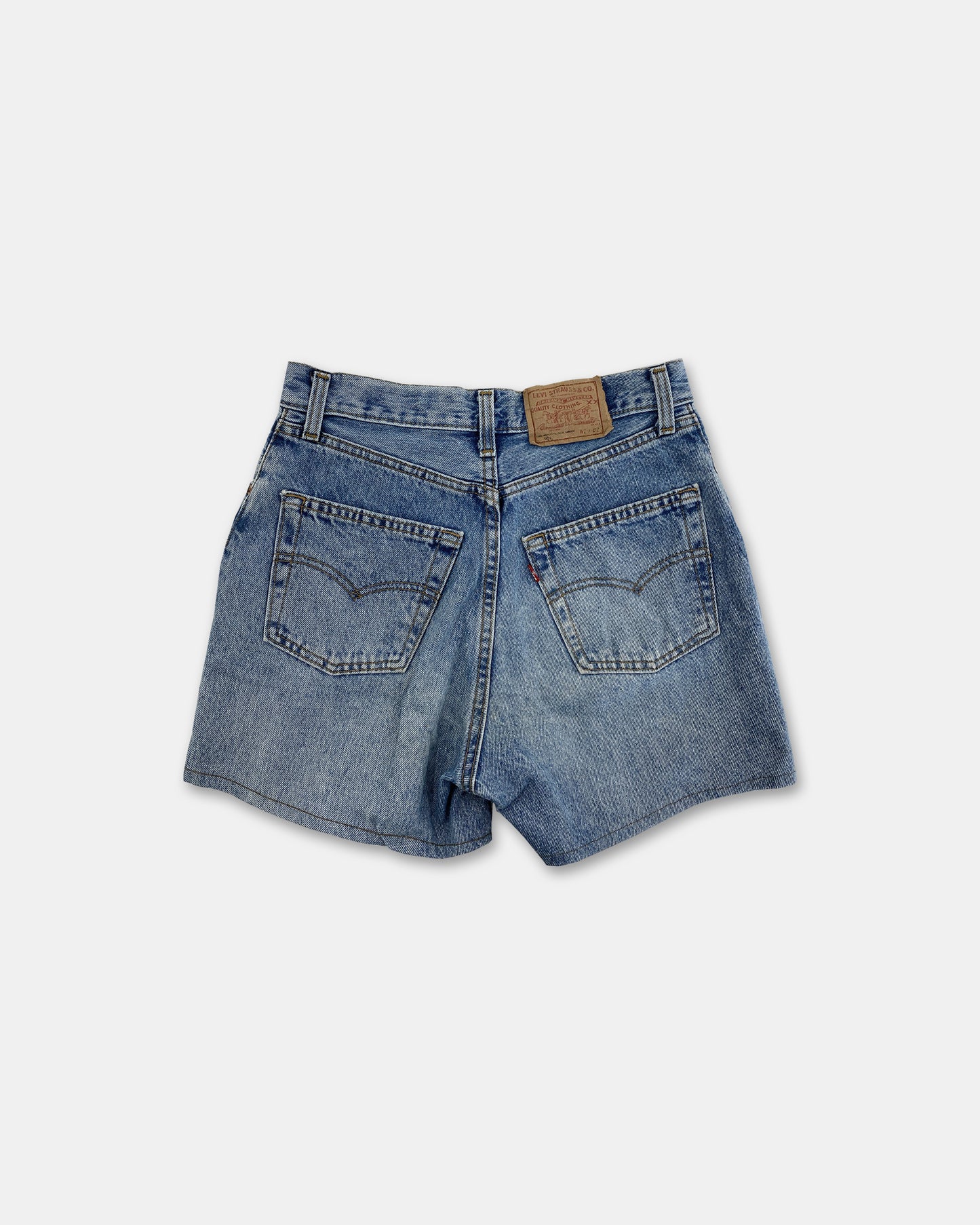 Levis 1990er 901 USA Jeansshorts Hellblau 