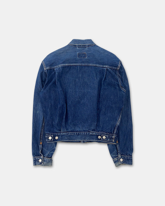 Levis 1992 Type 2 Italy Denim Jacket Blue