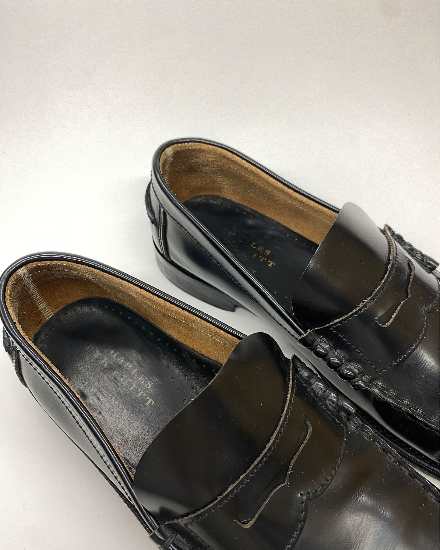 Charles Tyrwhitt 2000er Pennyloafer Schwarz 