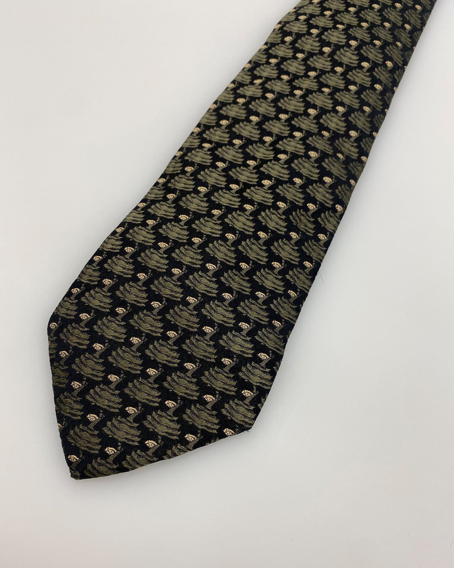 Loewe 1990s Pattern Tie Black