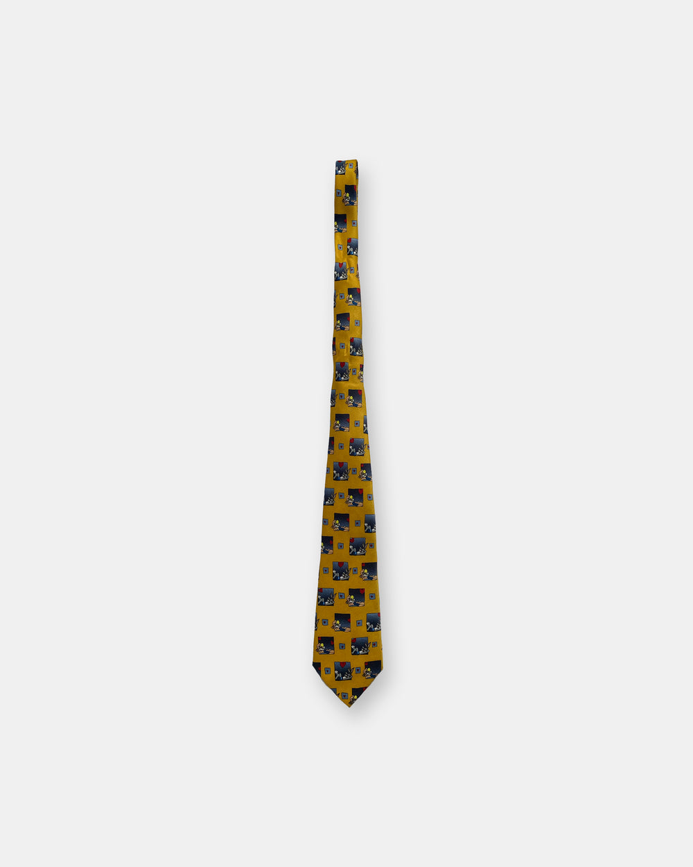 Warner Bros 1998 Tie Looney Tunes Monogram