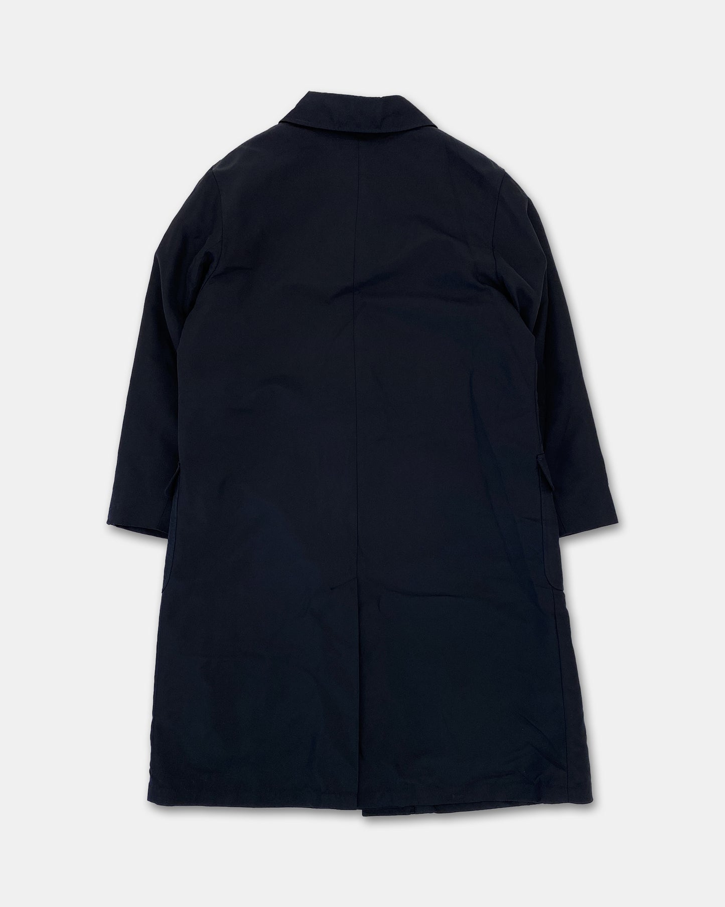 Lufthansa 2000s Padded Nylon Coat Navy