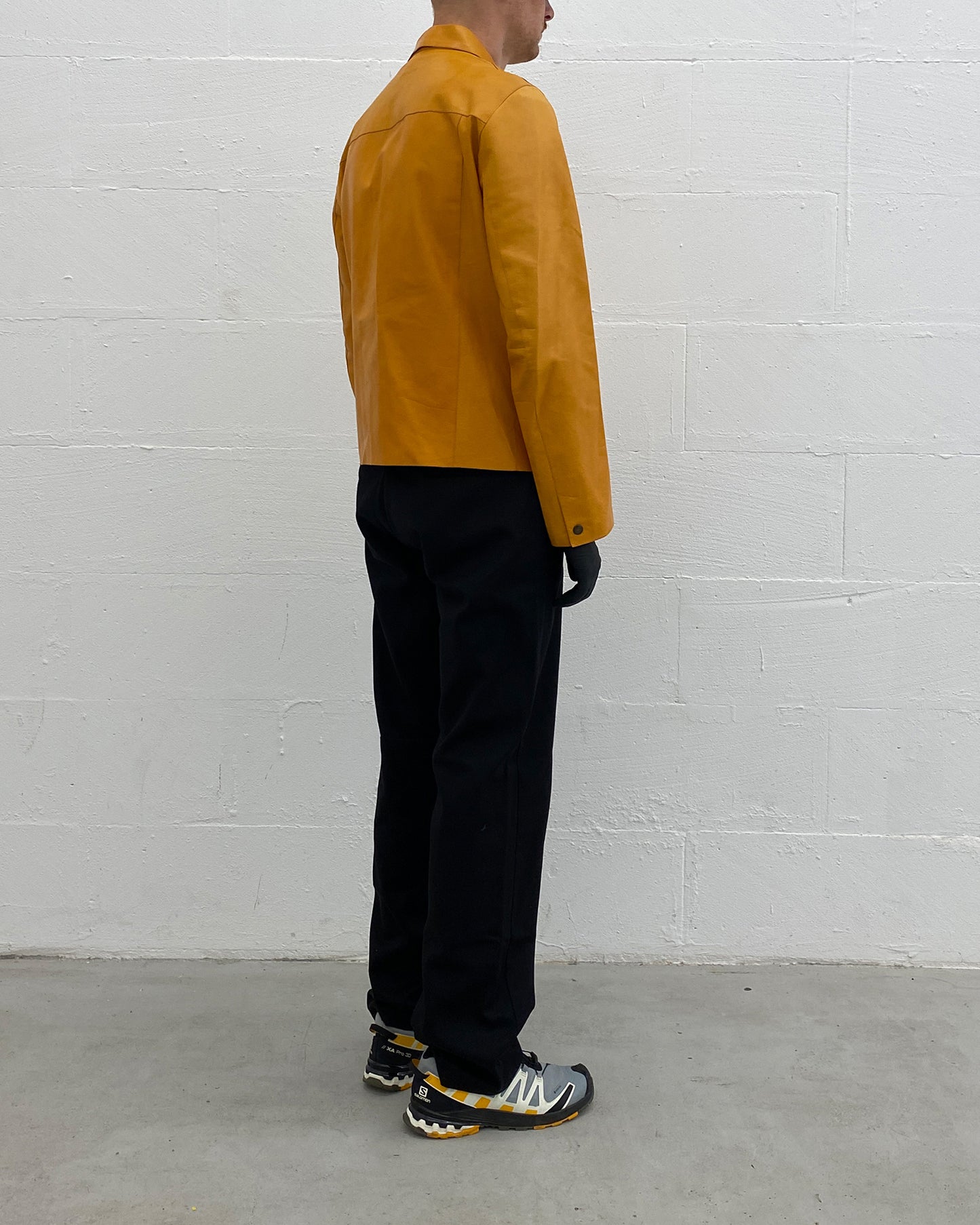 Miu Miu AW2000 Cow Leatherjacket Yellow