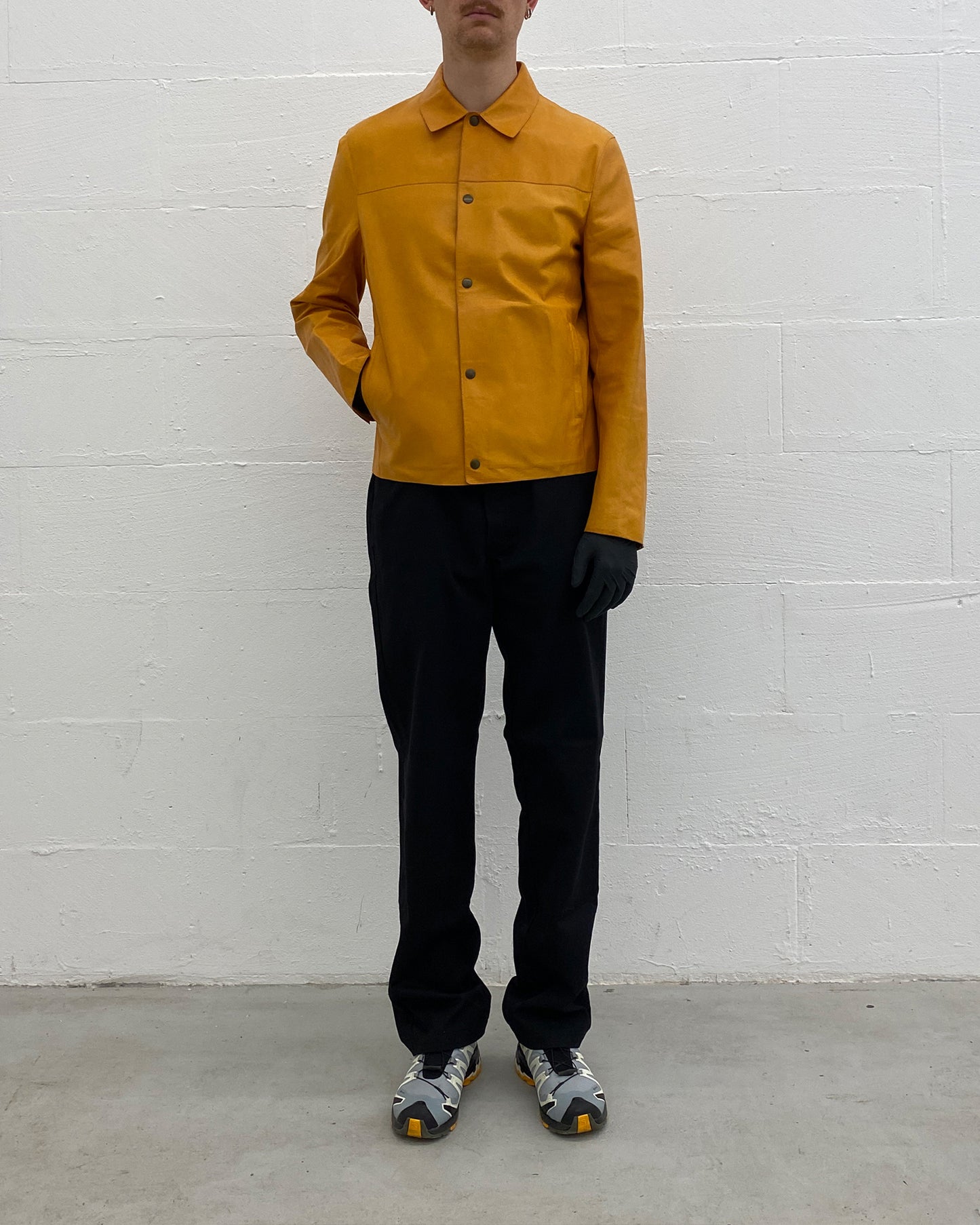 Miu Miu AW2000 Cow Leatherjacket Yellow