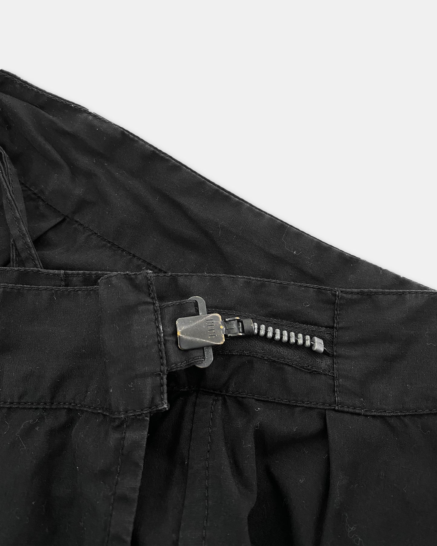 Maharishi – Ninja-Hose mit Drachenstickerei im 1990er-Stil, Schwarz 