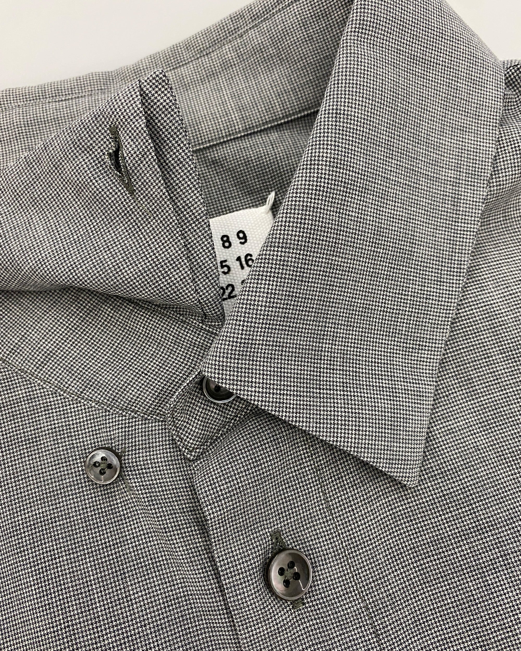 Maison Martin Margiela AW2014 Hidden Button Down Shirt Grey – Knud