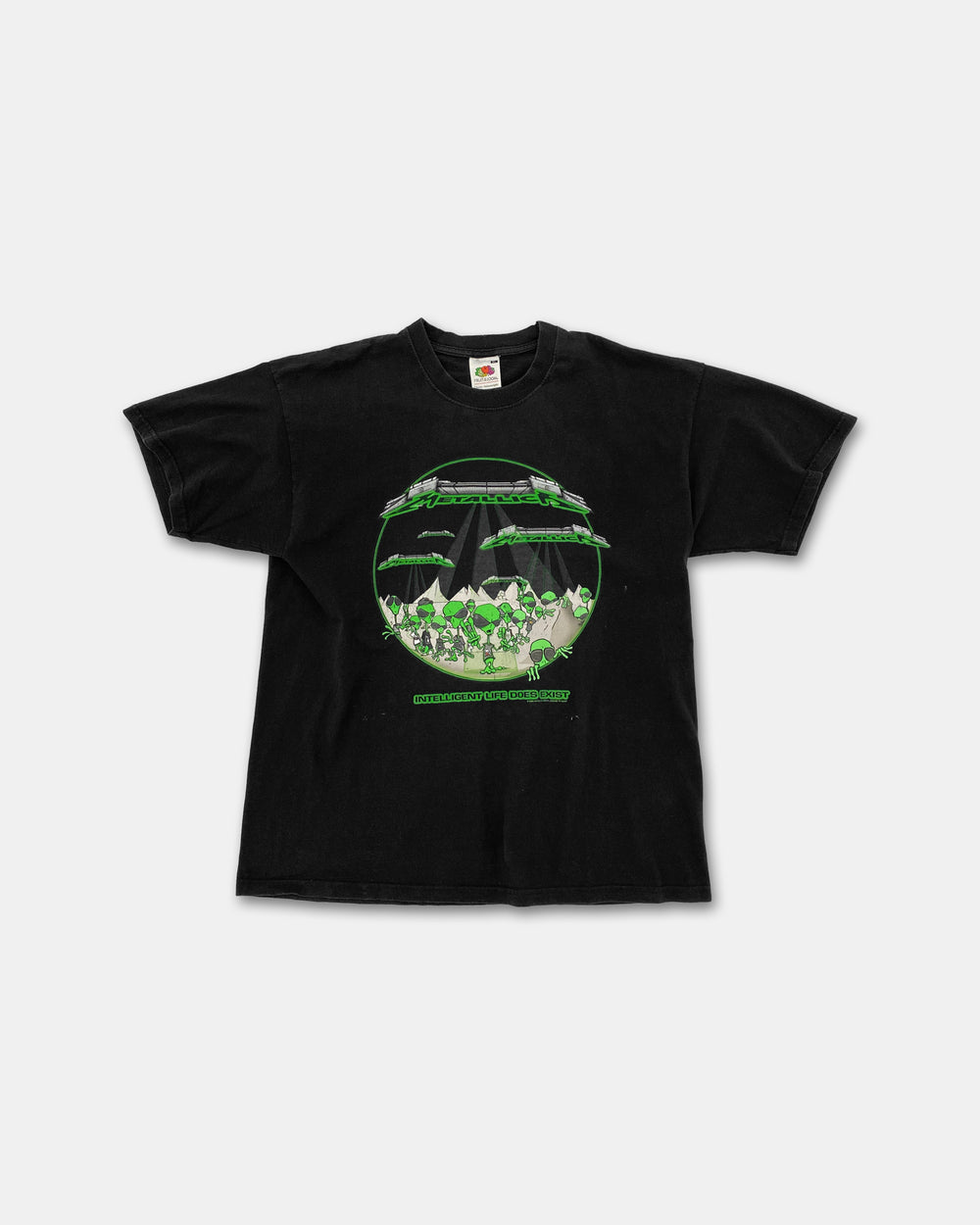 Metallica 2003 Alien Band T-Shirt Black