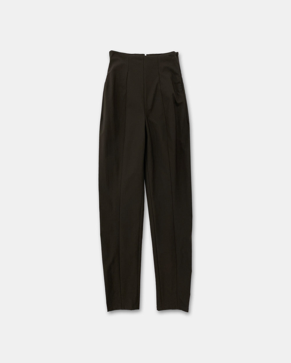 Marithé + François Girbaud 2000er Slim Hose Braun 