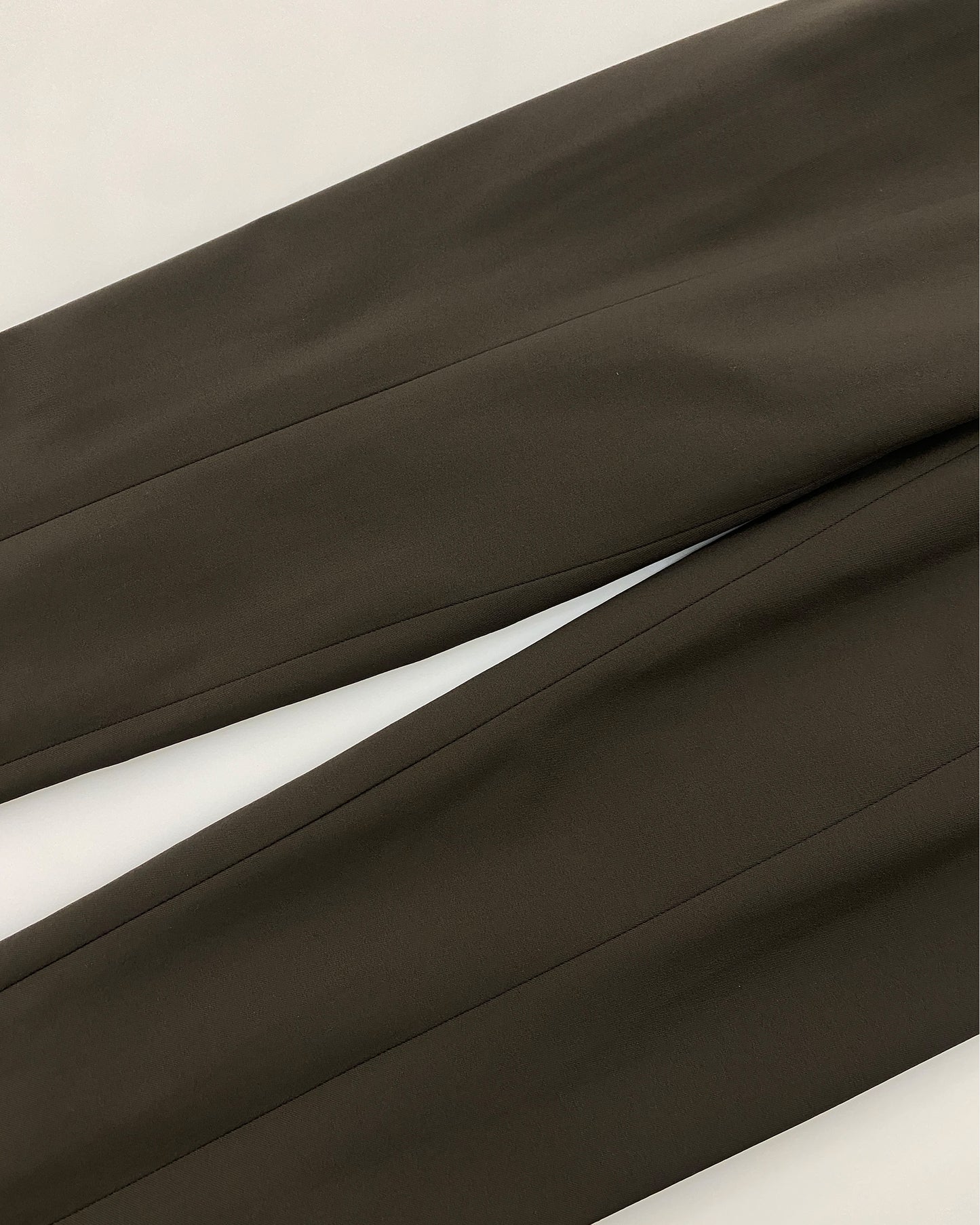 Marithé + François Girbaud 2000s Slim Pants Brown