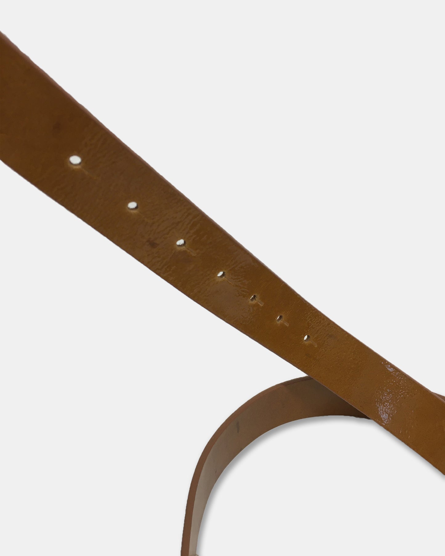 Maison Martin Margiela 2000s Leather Belt Brown