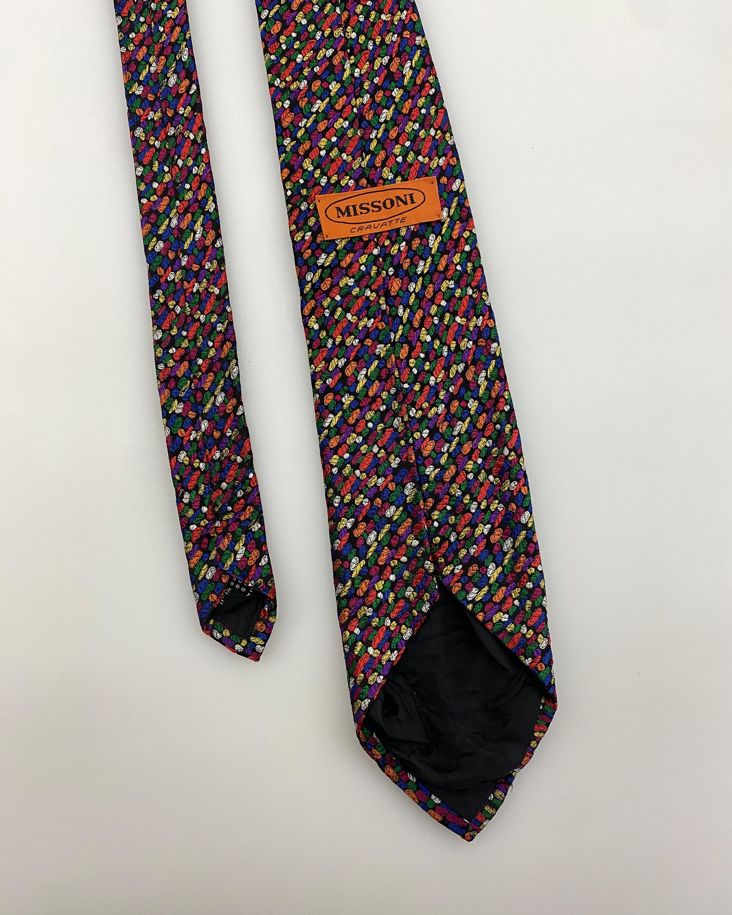 Missoni 1990s Pattern Tie Multicolor