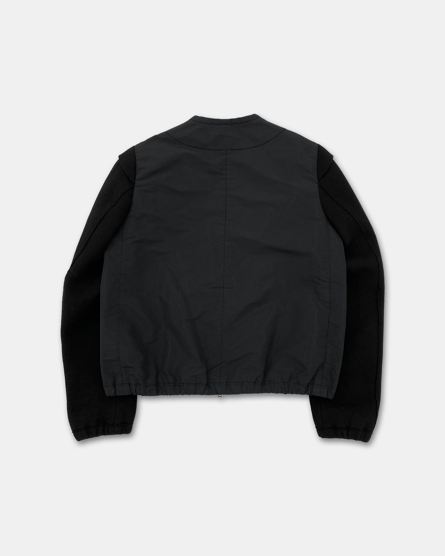 Miu Miu AW2009 Wool Nylon Jacket Black