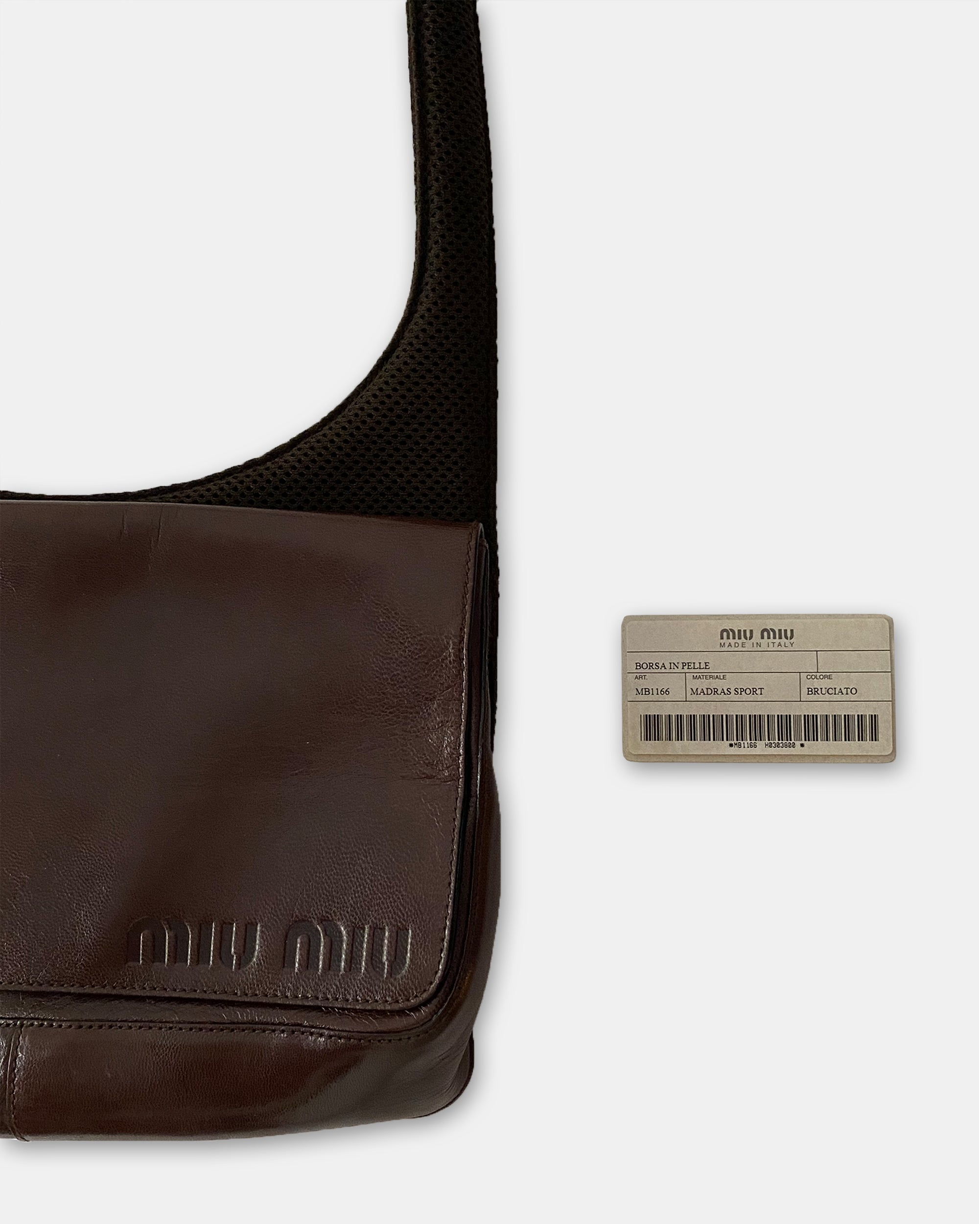 AW1999 MIU MIU LEATHER HAND BAG 【公式通販】