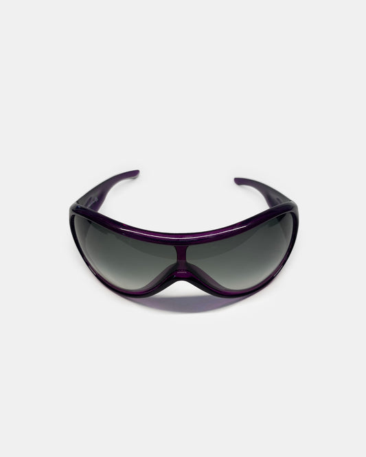 Miu Miu 2000s Visor SMU02F Sunglasses Purple